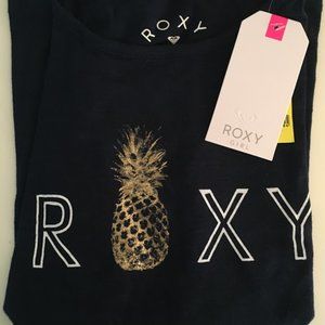 ROXY ~ Girl Size L Pineapple Graphic Tee